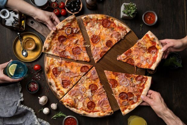 Pizza sans poids