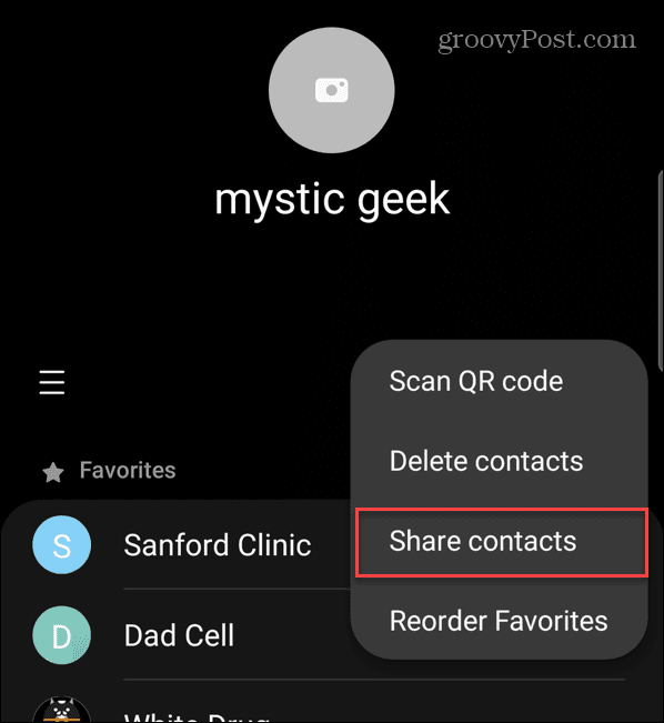 Transférer des contacts d'Android vers Android