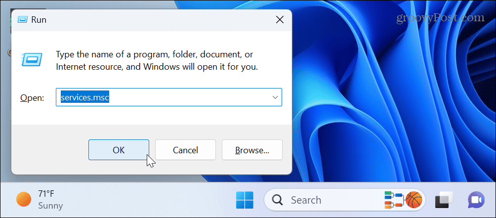 Correction de l'erreur de mise à jour Windows 0x8007001d