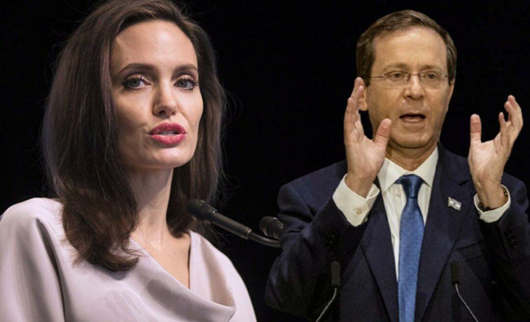 Le président israélien a craché de la haine contre Angelina Jolie, qui a critiqué la brutalité sanglante !