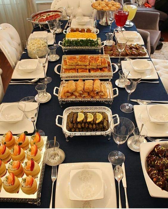 Suggestions de décoration de table iftar
