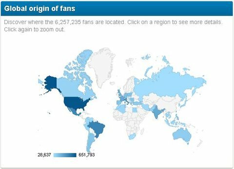base de fans mondiale