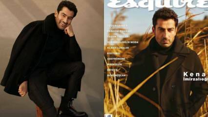 Kenan İmirzalıoğlu Esquire est en couverture du numéro de décembre!