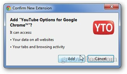 Options YouTube 1