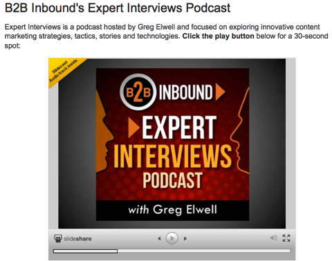 podcast d'entretiens d'experts