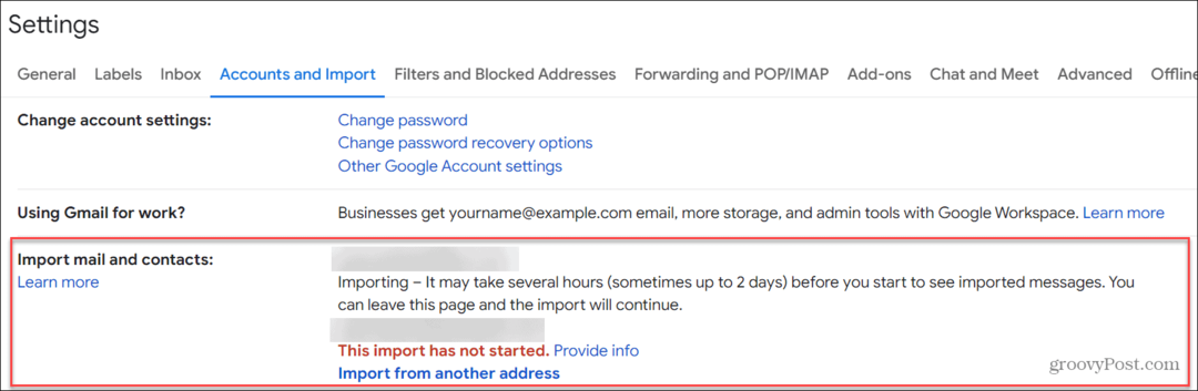 Comment importer des e-mails Outlook vers Gmail