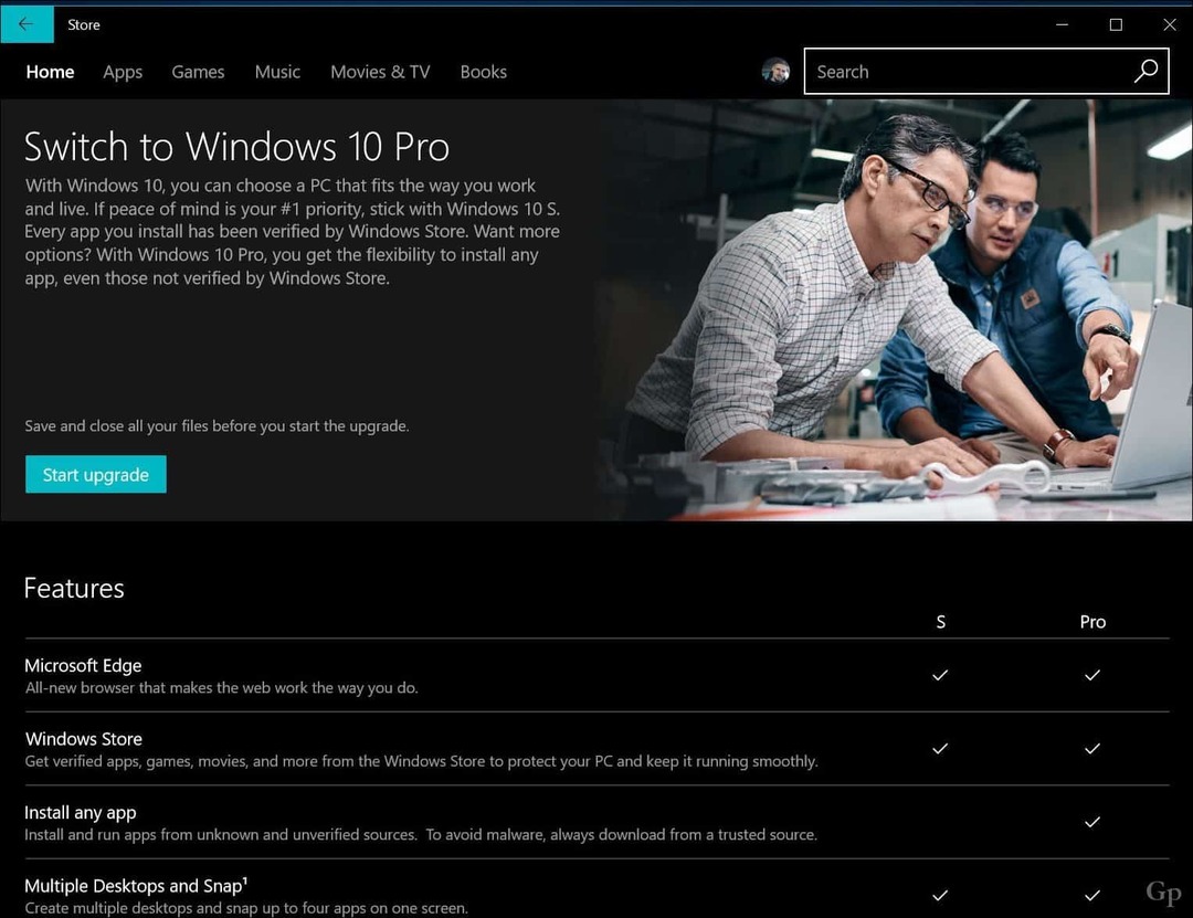Microsoft facilite l'installation de Windows 10 S Edition pour tout le monde