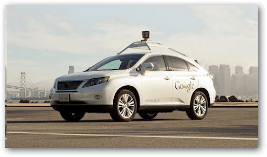 Lexus de conduite autonome de Google