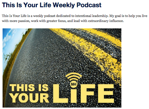 c'est votre émission de podcast de vie