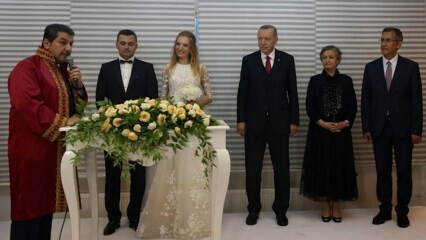 Le président Erdogan a rejoint le mariage de 2 couples