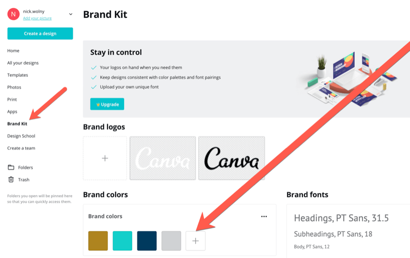 étapes d'utilisation de Canva pour créer des graphiques de marque pour l'histoire Instagram lors d'un événement en direct