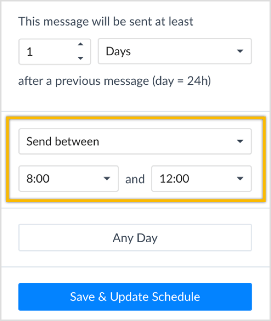 créer une séquence pour le bot Messenger avec ManyChat
