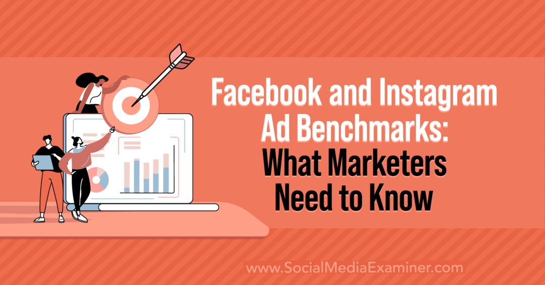 Benchmarks publicitaires Facebook et Instagram: ce que les spécialistes du marketing doivent savoir