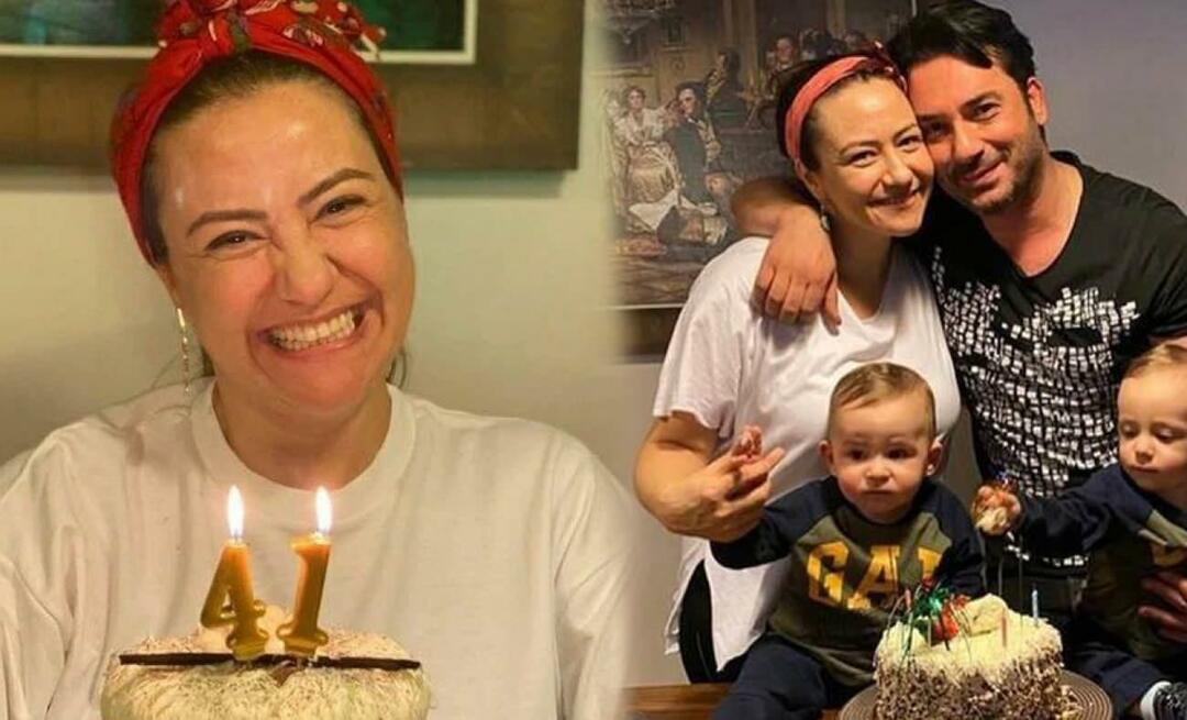 Ezgi Sertel a fêté ses 41 ans avec ses jumeaux! Tout le monde parle de ces images