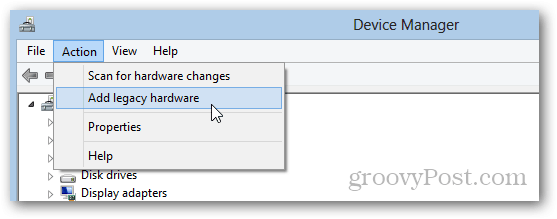 installation étape par étape de l'adaptateur de bouclage Microsoft Windows pour Windows 8