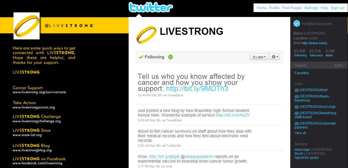 Comment LIVESTRONG a mobilisé des millions de personnes pour lutter contre le cancer en utilisant les médias sociaux: Social Media Examiner