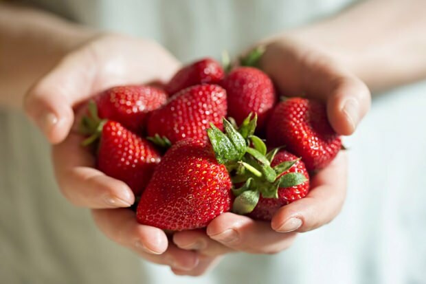 bienfaits des fraises pour la peau