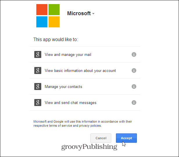 Autoriser l'autorisation Microsoft