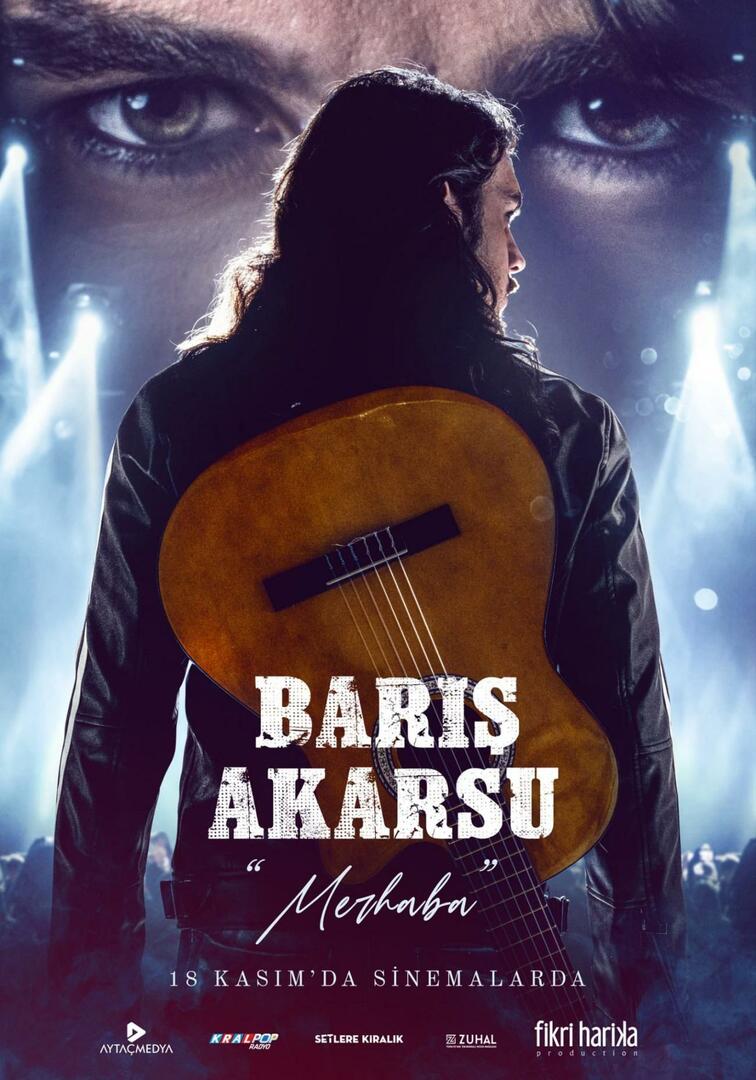 Baris Akarsu Bonjour l'affiche du film 