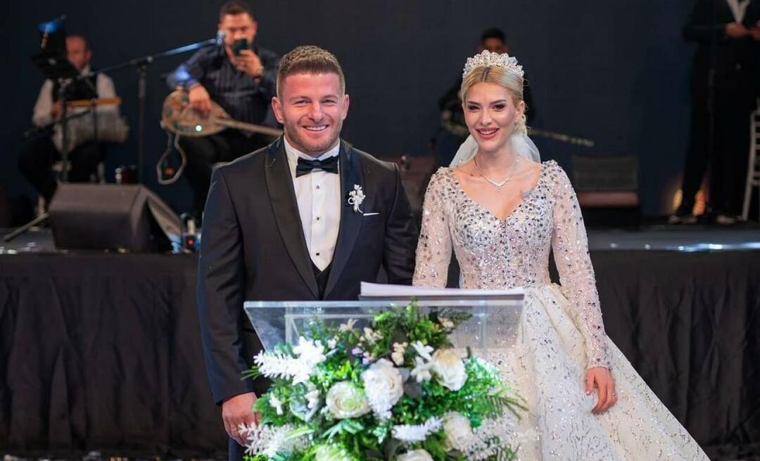 Les anciens concurrents de Survivor İsmail Balaban et İlayda Şeker ont organisé un mariage à Antalya.