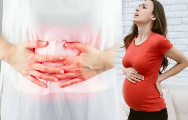Comment ressentir une fausse couche pendant la grossesse? Partie basse de la grossesse