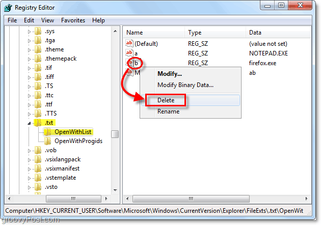 Comment supprimer des programmes du menu «Ouvrir avec» dans Windows 7