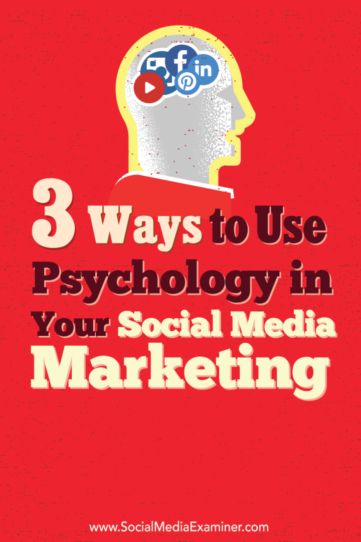 les principes des médias sociaux et du marketing psychologique