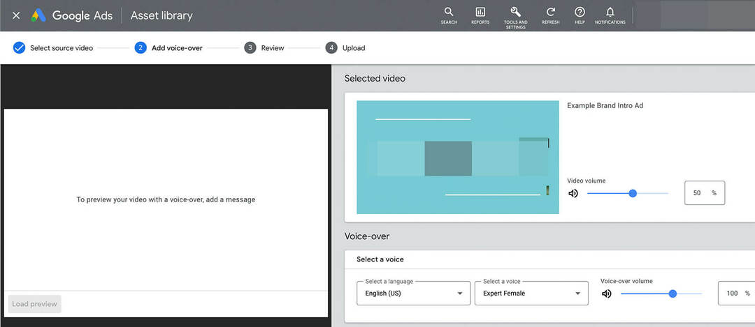 google-ads-asset-library-how-to-create-youtube-advertising-add-voiceover-settings-step-12