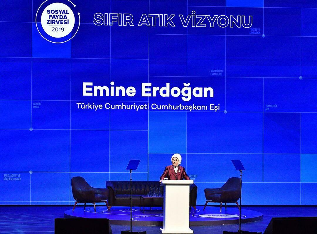 Mouvement Zéro Déchet d'Emine Erdoğan 