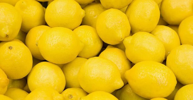 Nettoyage de la peau au citron