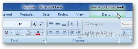En-tête d'en-tête Excel 4