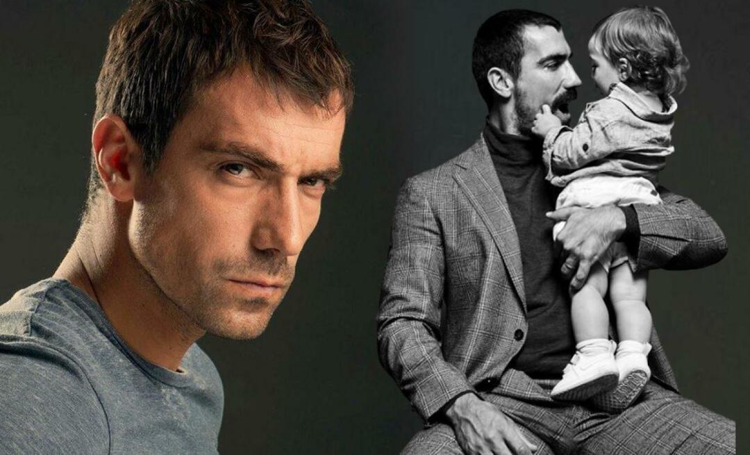 İbrahim Çelikkol a partagé son fils! Ceux qui ont vu Ali ont été surpris