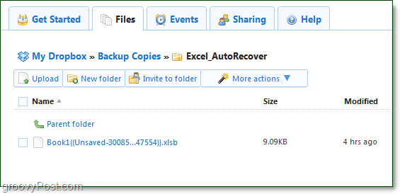 dropbox archive vos fichiers bureautiques