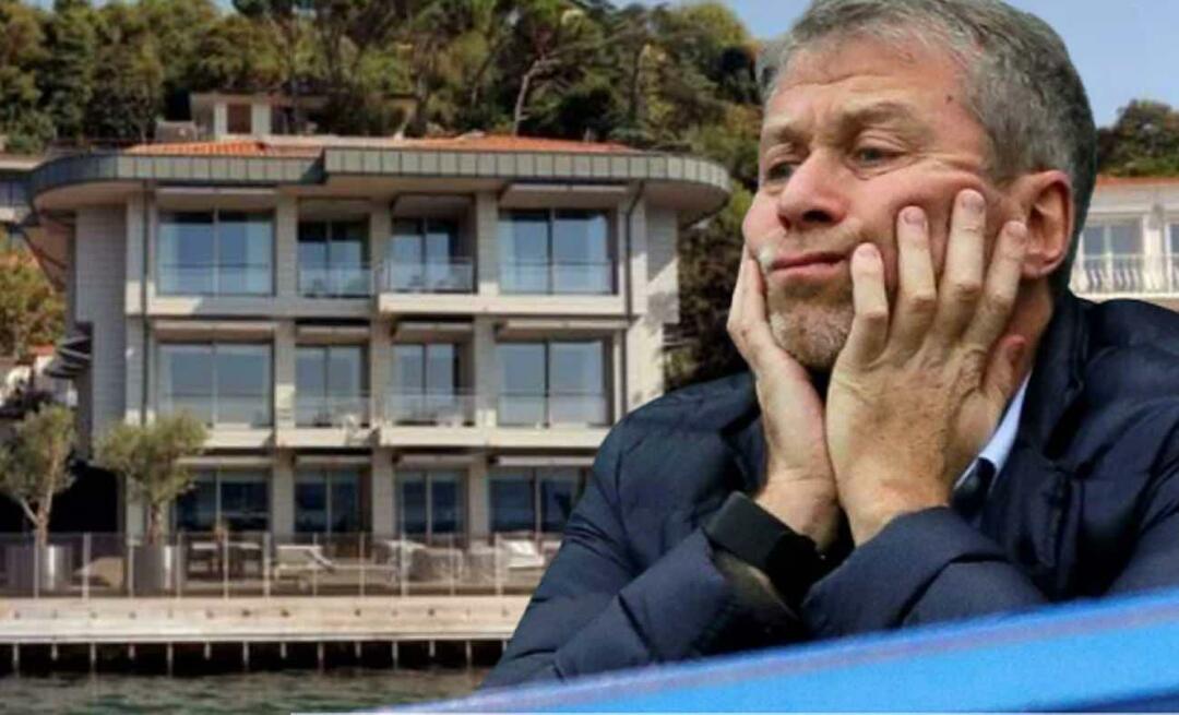 Le prix du manoir que Roman Abramovich gardait à Istanbul était étonnant! 