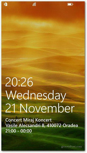 Windows Phone 8: comment personnaliser votre écran de verrouillage