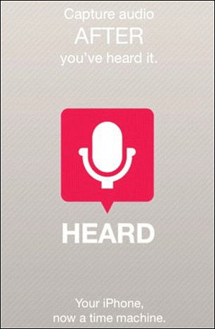 Entendu: la nouvelle application iPhone enregistre constamment l'audio pour la lecture des cinq dernières minutes