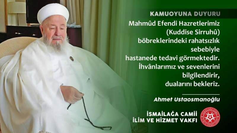 Qui est la communauté İsmailağa Mahmut Ustaosmanoğlu? La vie de Sa Sainteté Mahmud Efendi