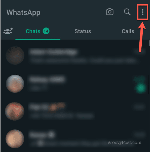 WhatsApp plus d'options