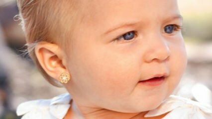 Quand faut-il percer les oreilles des bébés?