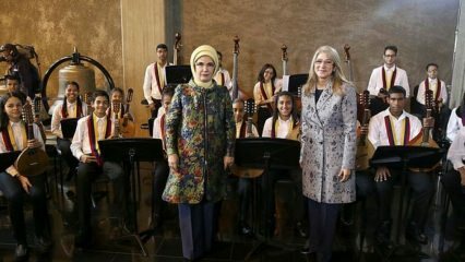 Spectacle musical spécial pour la Première Dame Erdoğan au Venezuela