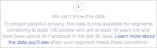 Pixel Facebook, nous ne pouvons pas afficher ce message de données
