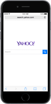 Yahoo Mobile Search repensé, emprunts de Google et Bing