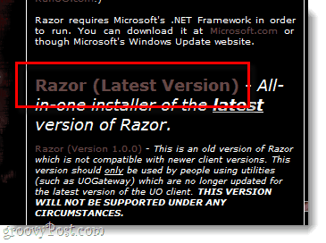 Razor, l'assistant ultime de l'API