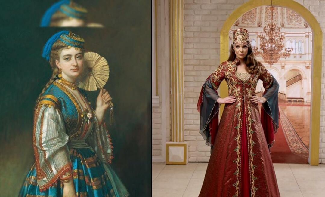 À quoi ressemblaient les vêtements féminins dans le palais ottoman aux 18e et 19e siècles? 