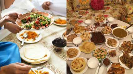 Conseils pour préparer la table iftar et sahur