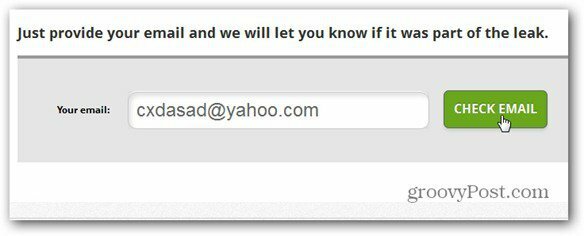 fuite de mot de passe Yahoo