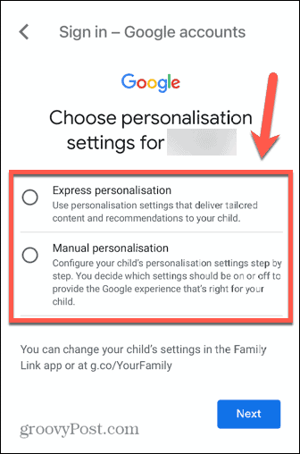 personnalisation du compte enfant gmail
