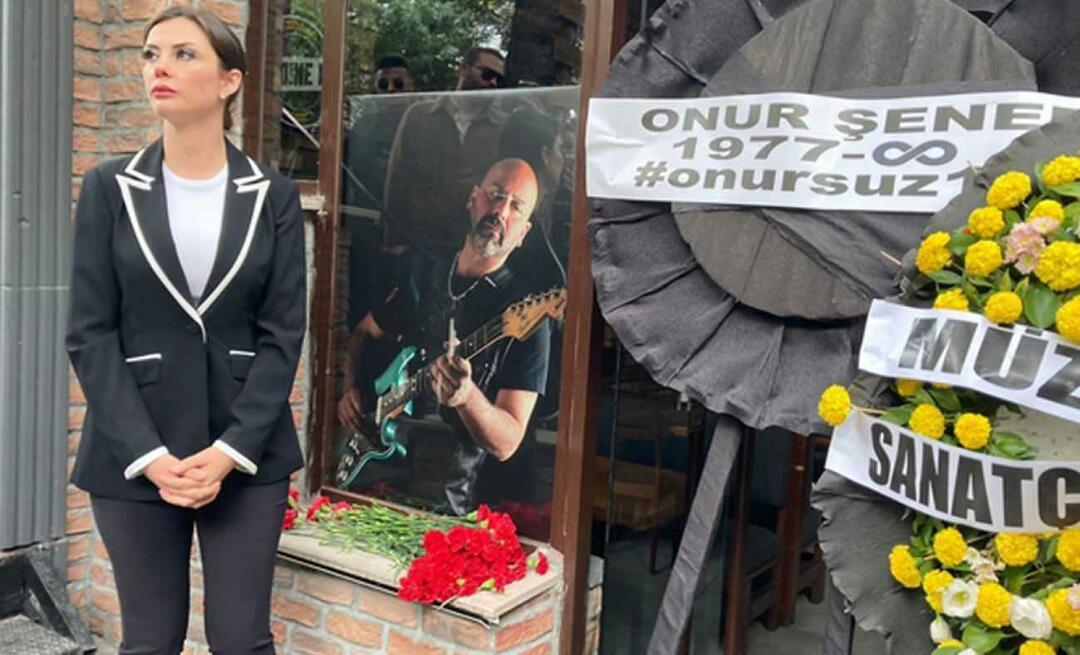 Une cérémonie commémorative a eu lieu pour Onur Şener, assassiné à cause de sa demande de chanson: Il est partout !