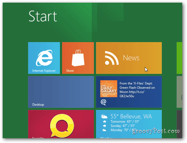 Actualités de Windows 8 Metro Desktop