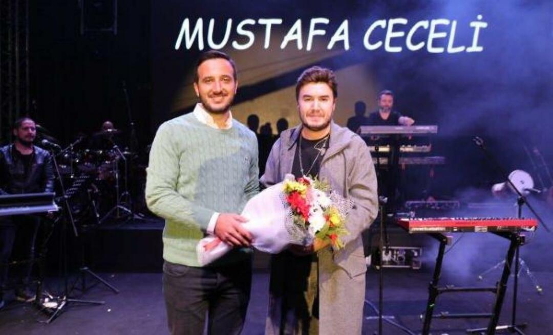 Mustafa Ceceli a soufflé comme un vent au Concert des Jeunes à Bağcılar !
